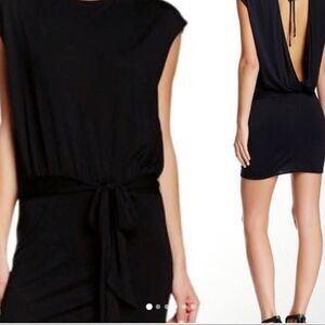 Haute Hippie open back sexy draped dress